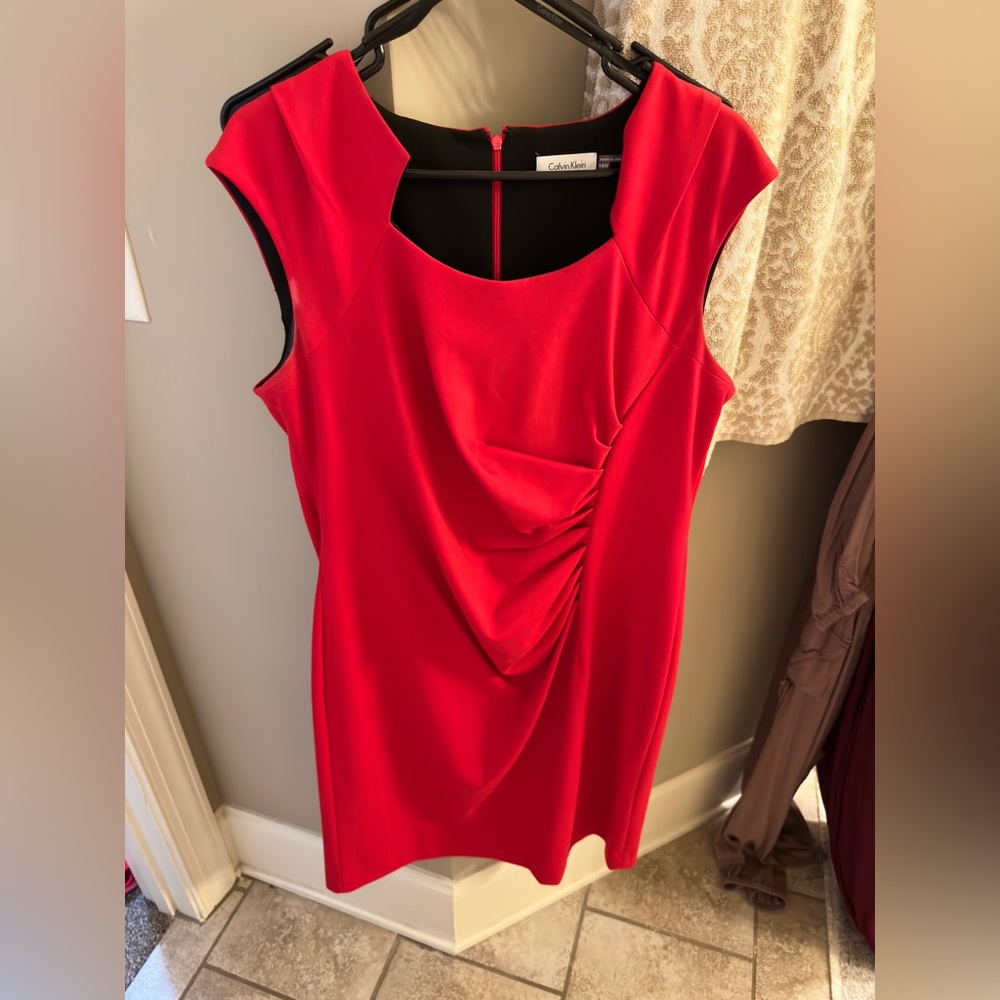 Calvin Klein Red Dress